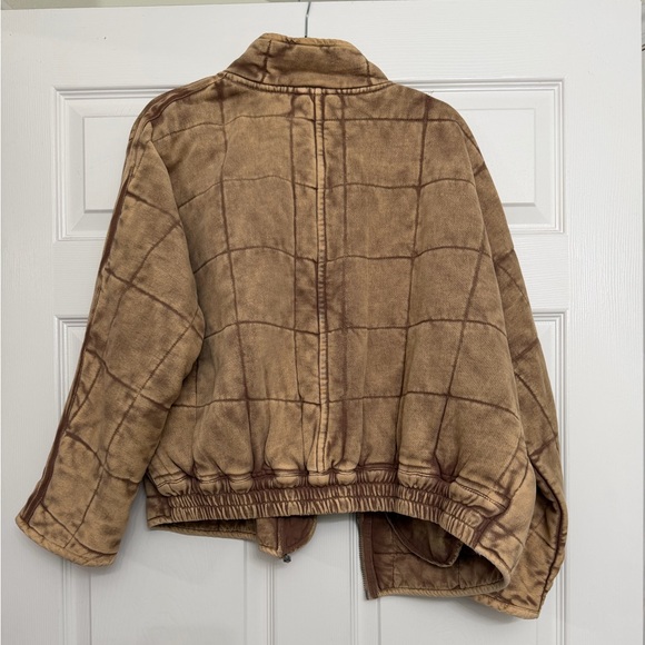 Free people Dolman Quilted Knit Jacket | Size Small - Picture 3 of 7